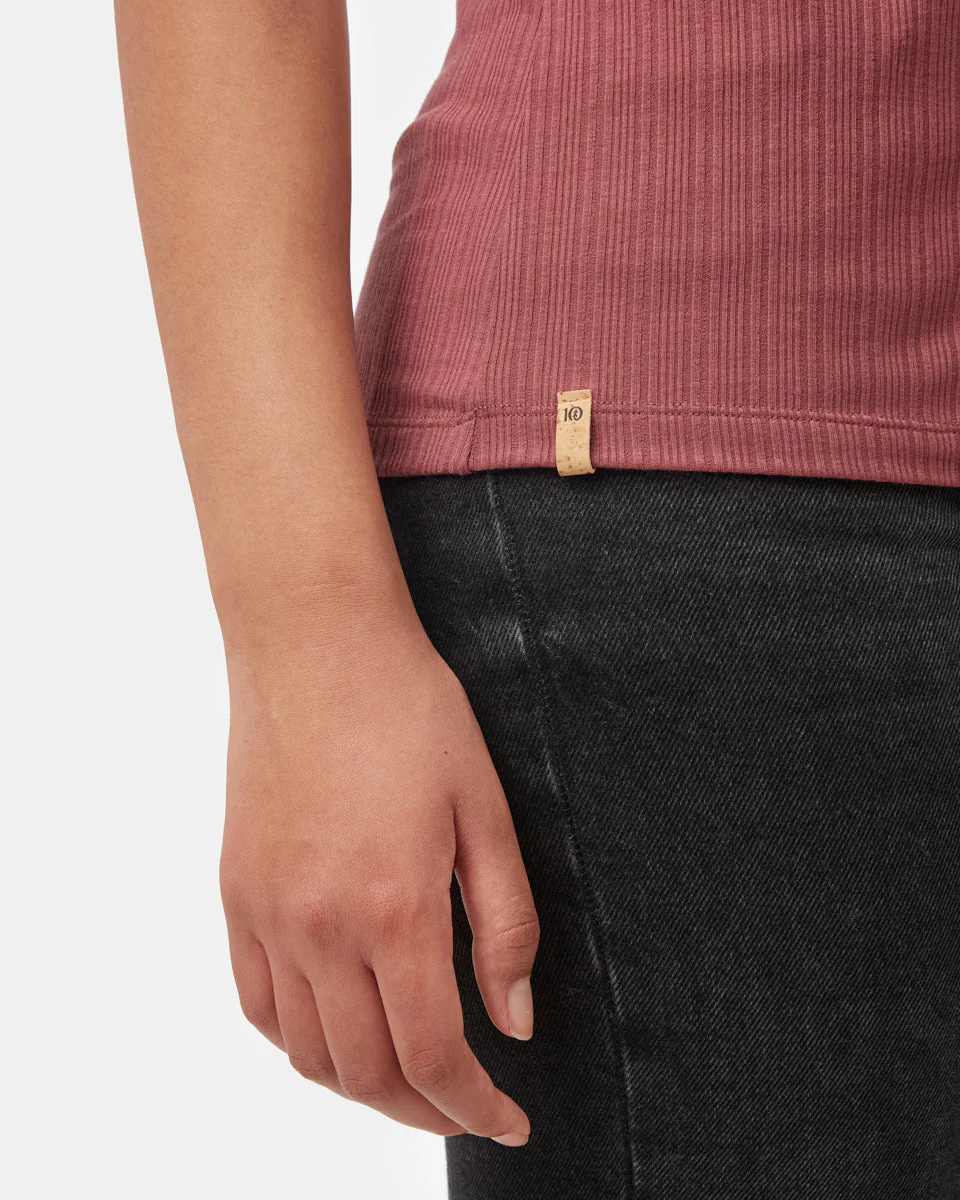 Ribbed High Neck Tank - Image 5