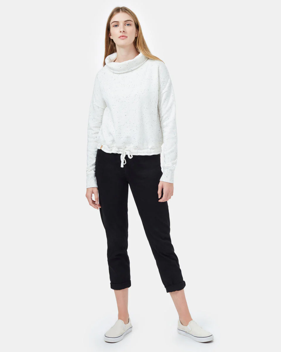 Speckled Cowl Neck Fleece - Image 2