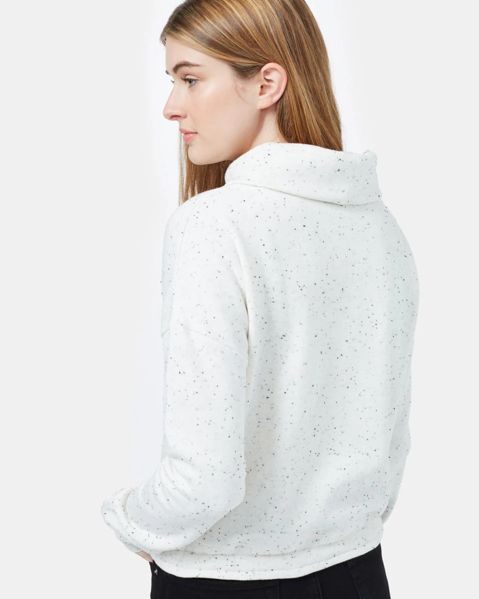 Speckled Cowl Neck Fleece - Image 3
