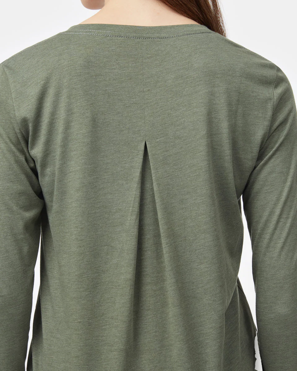 TreeBlend V-Neck Longsleeve T-Shirt - Image 6