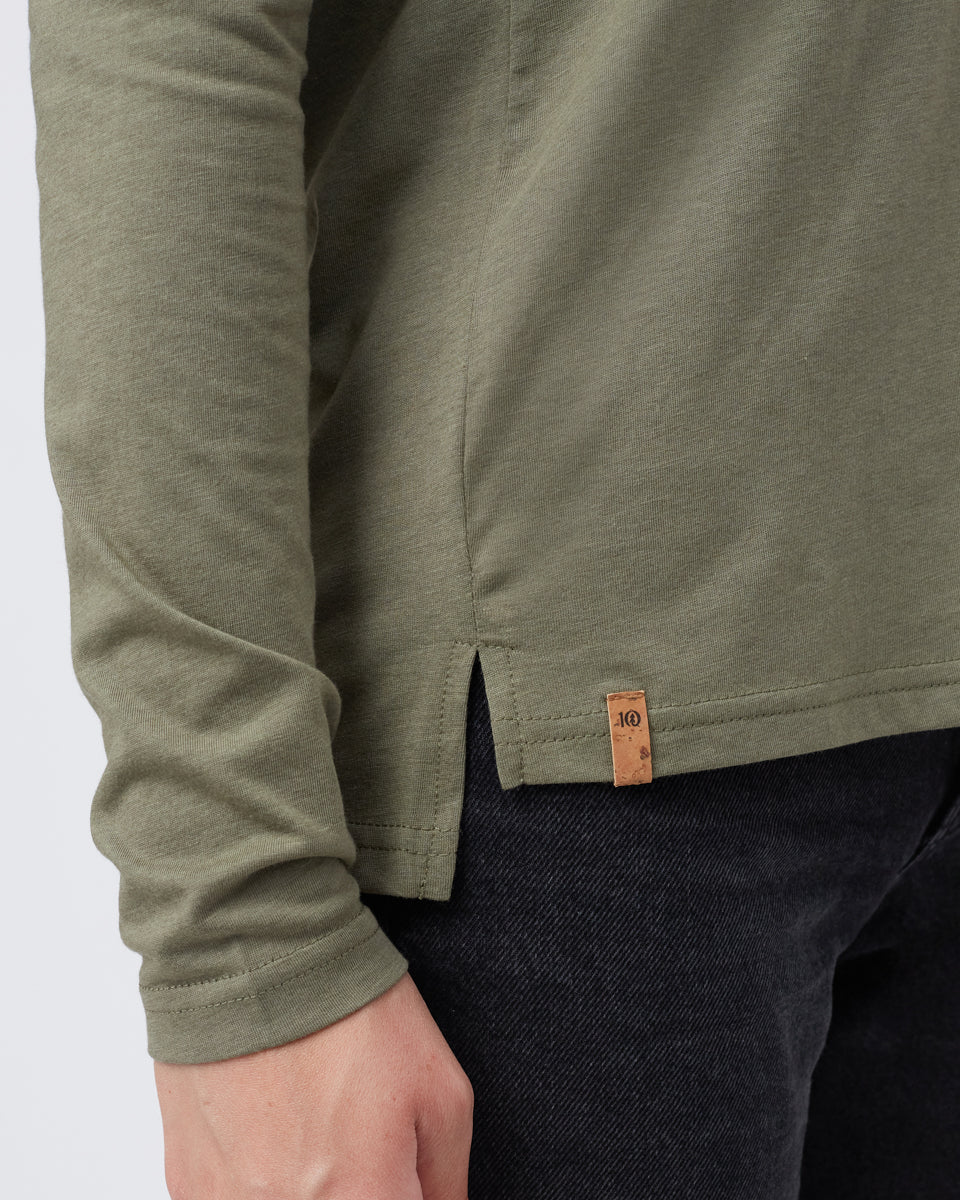 TreeBlend V-Neck Longsleeve T-Shirt - Image 3