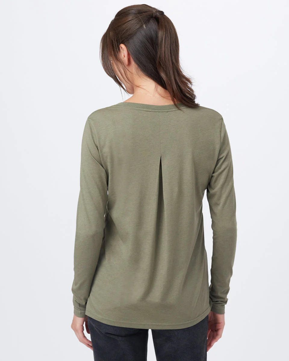 TreeBlend V-Neck Longsleeve T-Shirt - Image 4
