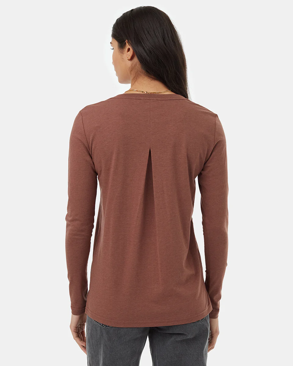 TreeBlend V-Neck Longsleeve T-Shirt - Image 3