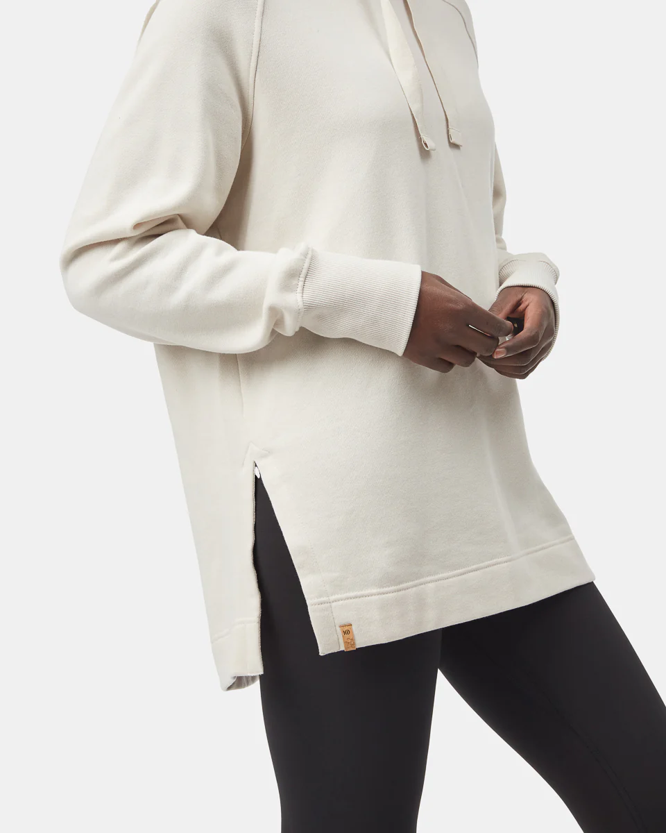 Treefleece Slit Hem Oversized Hoodie - Image 5