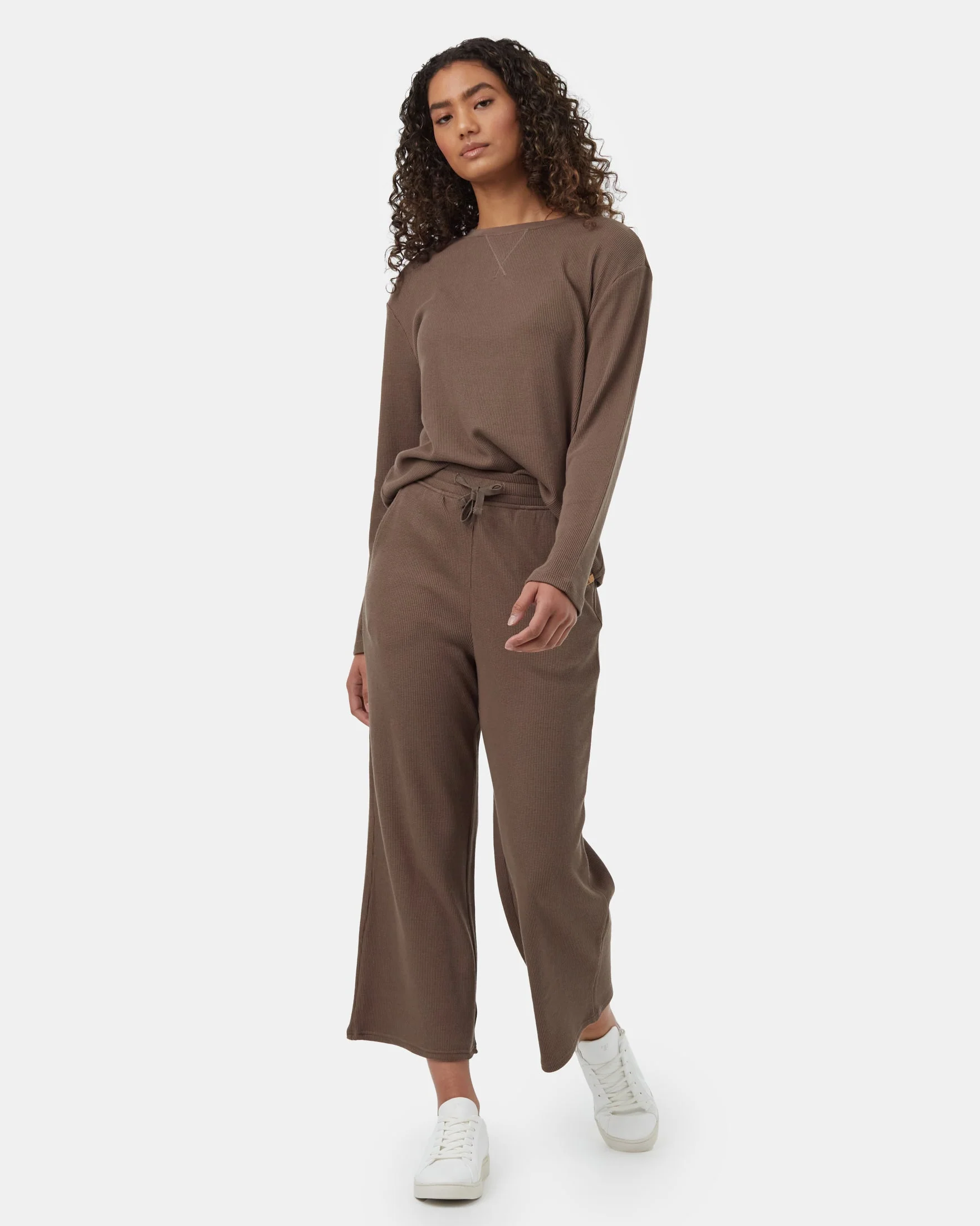 TreeWaffle Cropped Wide Leg - Image 2