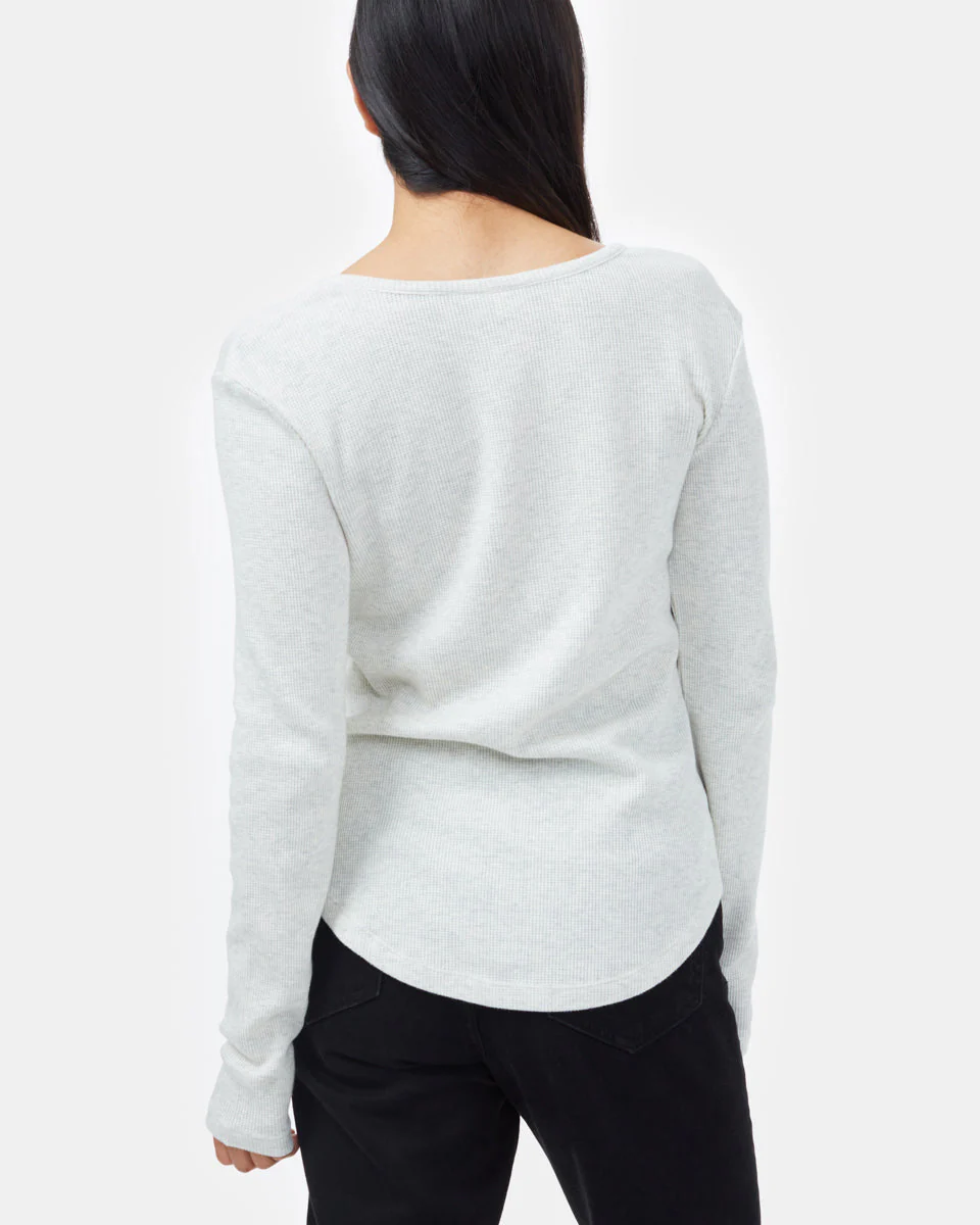 TreeWaffle Henley Longsleeve - Image 3