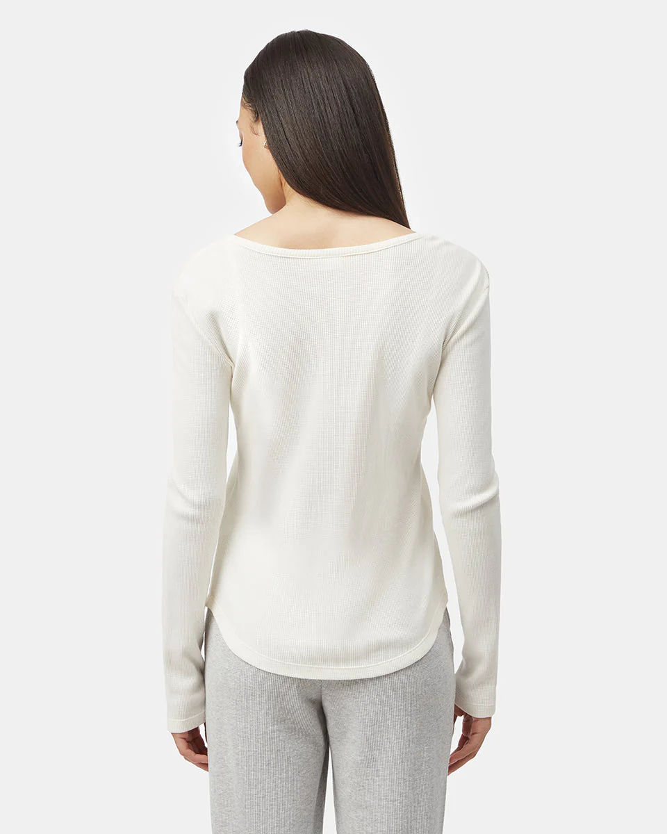 TreeWaffle Henley Longsleeve - Image 3