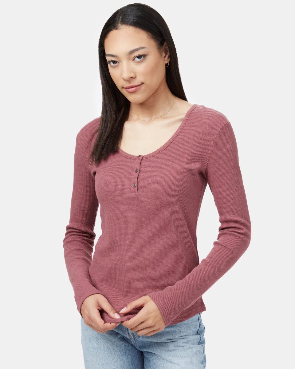 TreeWaffle Henley Longsleeve - Image 2