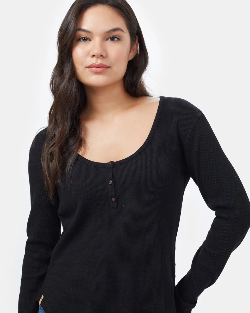 TreeWaffle Henley Longsleeve - Image 4