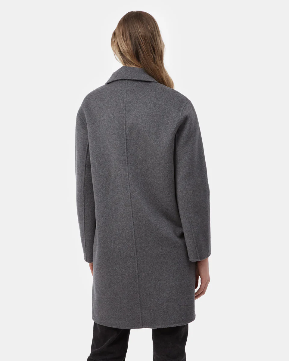 Wool Longline Coat - Image 4