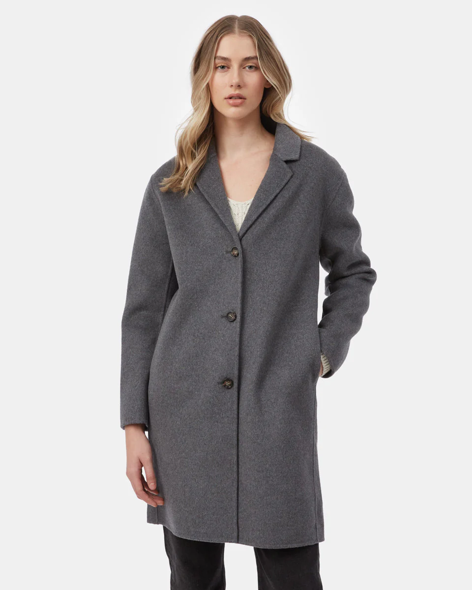 Wool Longline Coat - Image 5