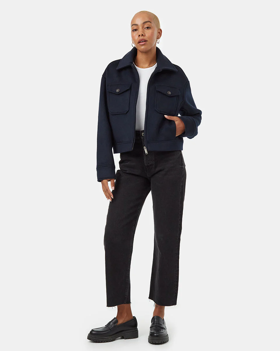 Wool Short Utility Jacket - Image 2