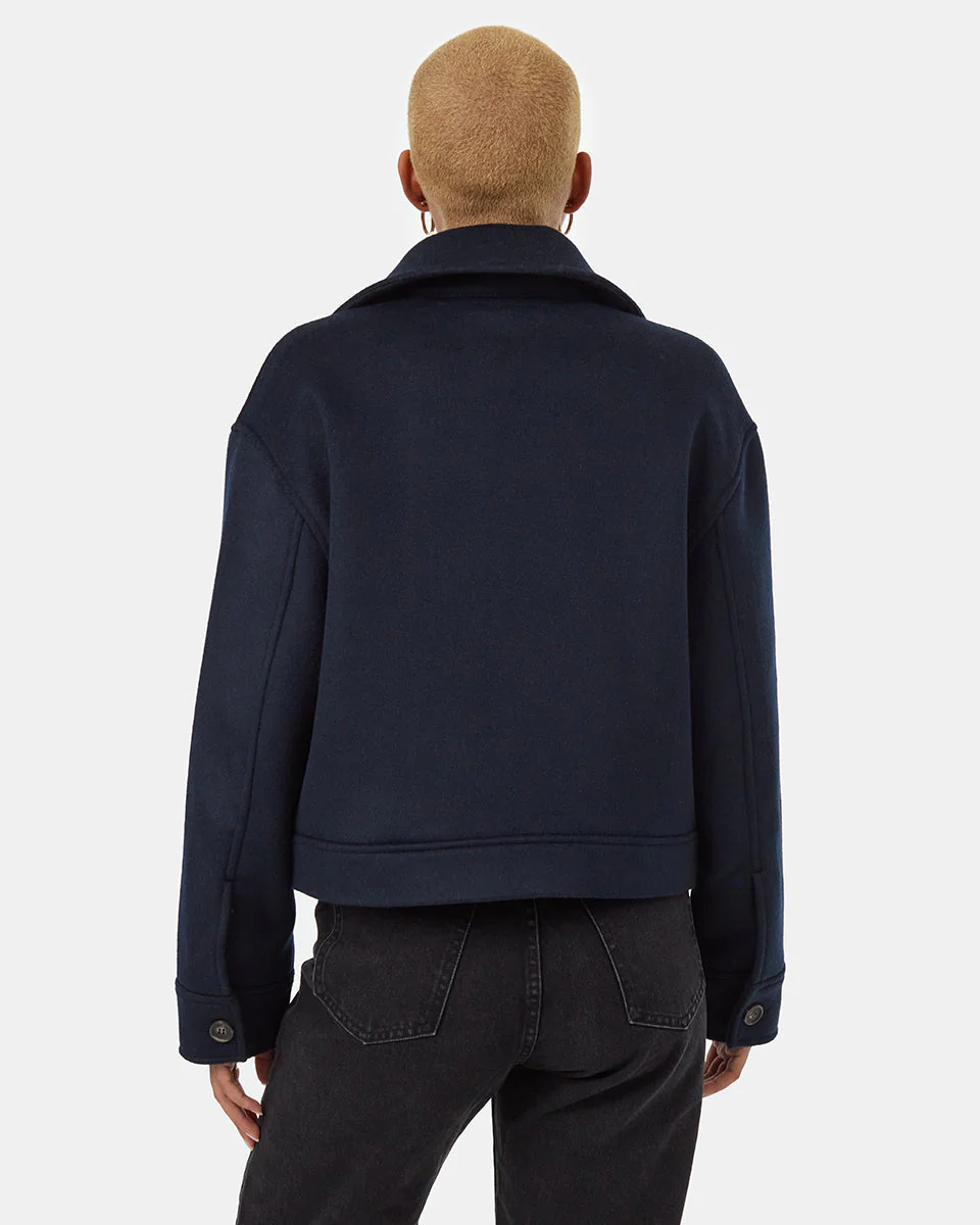 Wool Short Utility Jacket - Image 3