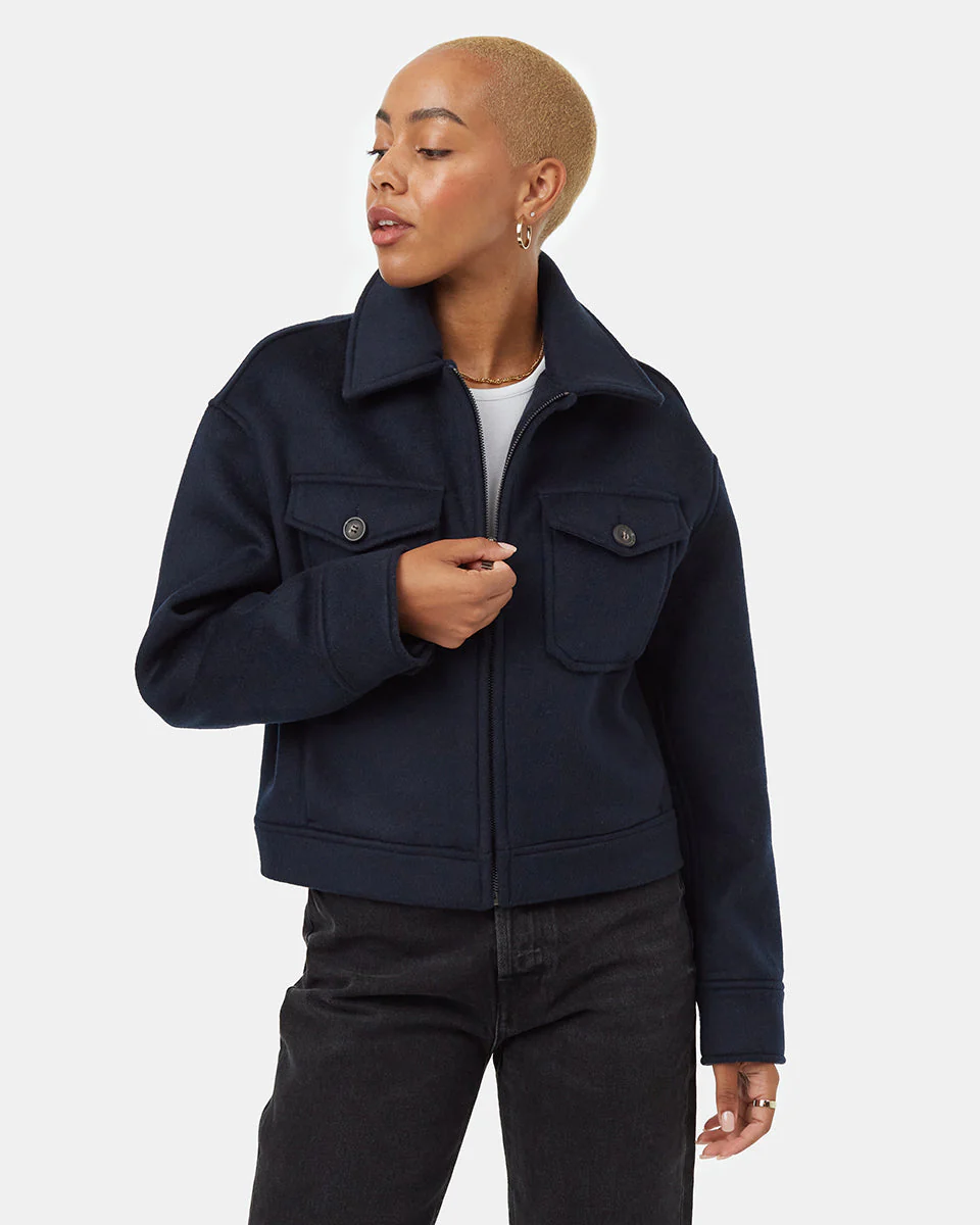 Wool Short Utility Jacket - Image 4