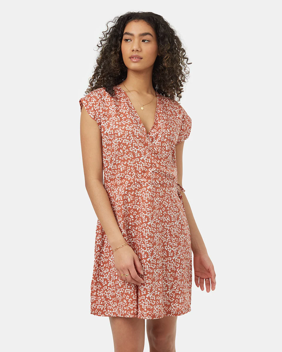 Woven Wrap Dress - Image 2