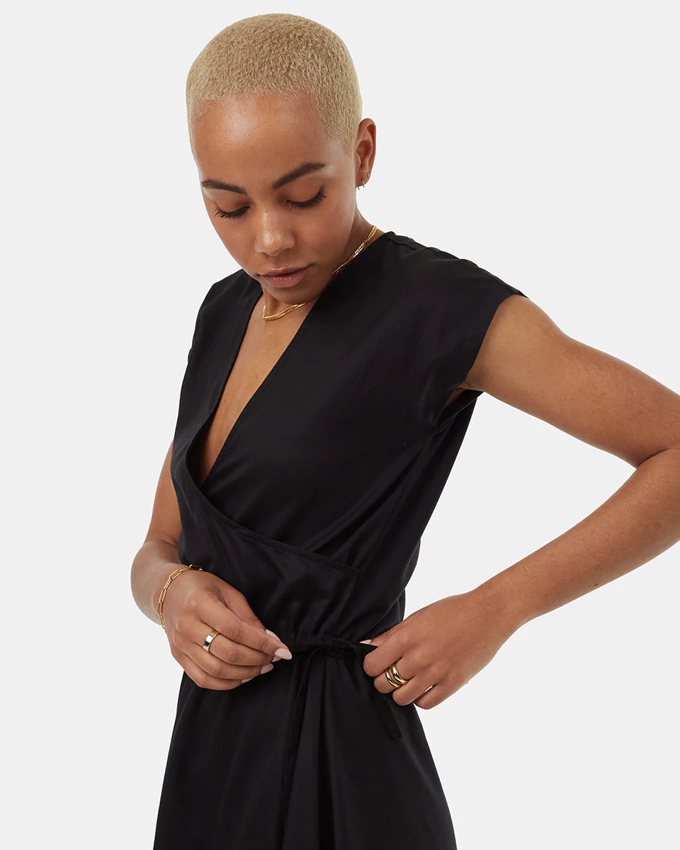 Woven Wrap Dress - Image 4